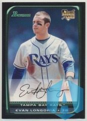 Evan Longoria 2008 Bowman Draft RC #BDP27